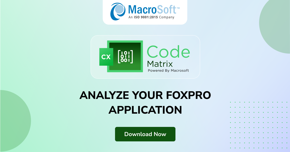 FoxPro Code Matrix VFP / FoxPro Source Code Analysis
