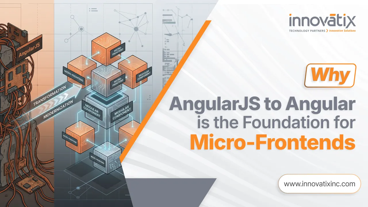 Why AngularJS to Angular is the Foundation for Micro-Frontends