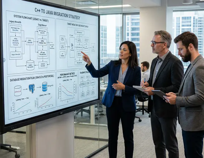 C++ to Java Code Conversion