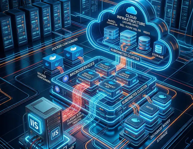 Classic ASP to .NET Modernization