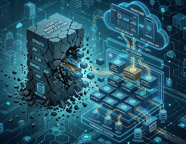 Java-Based Legacy Application Migrations