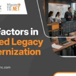 Key Factors in Phased Legacy Modernization